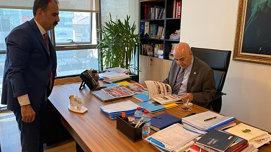 Milletvekili Aday Adayı Ercan Elazığ'ın sorunlarını İYİ Parti Genel Merkezi'ne sundu