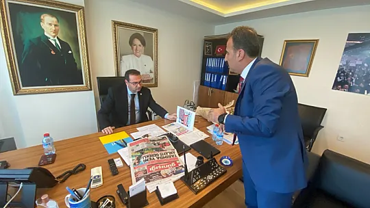 Milletvekili Aday Adayı Ercan Elazığ'ın sorunlarını İYİ Parti Genel Merkezi'ne sundu