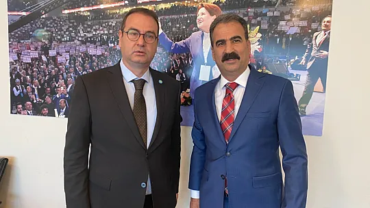 Milletvekili Aday Adayı Ercan Elazığ'ın sorunlarını İYİ Parti Genel Merkezi'ne sundu
