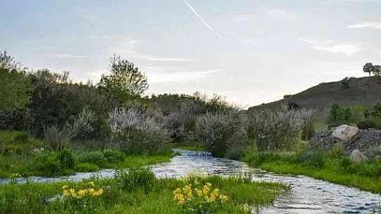 Mirvan Çayı, yılın her mevsimi ayrı bir güzelliğe bürünüyor