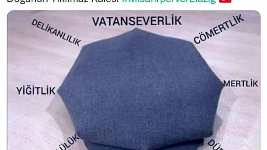 Elazığ twitter'da tek ses oldu