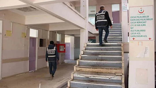 Elazığ emniyeti hırsızların dadandığı o yerde kuş uçurtmuyor