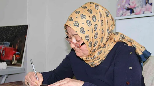 Şehit annesinden şehit oğluna özel çalışma