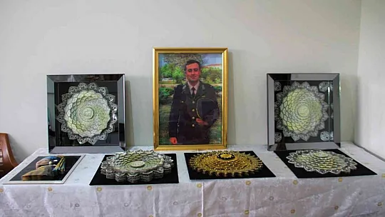Şehit annesinden şehit oğluna özel çalışma