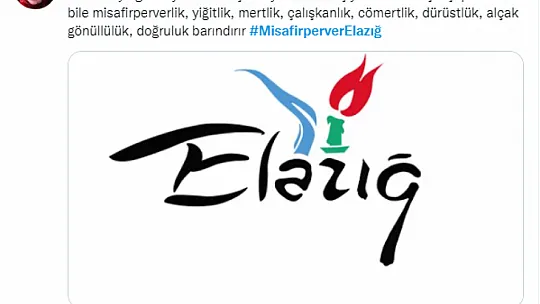 Elazığ twitter'da tek ses oldu