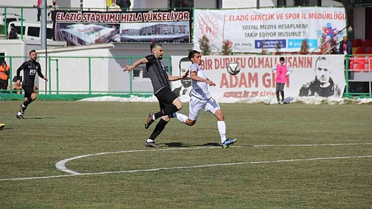 Elazığspor 1 puanı son dakikada kaptı