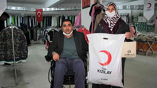 Türk Kızılayı Elazığ Şubesi yardımlarına devam ediyor