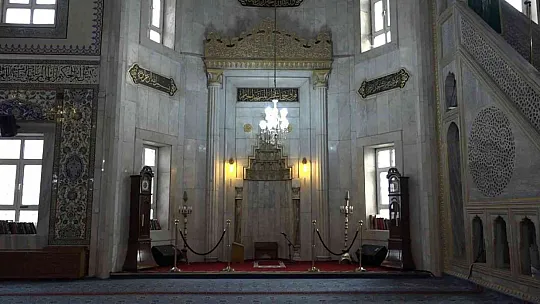 Tarihi camilerden İzzetpaşa camii Ramazan ayına hazır