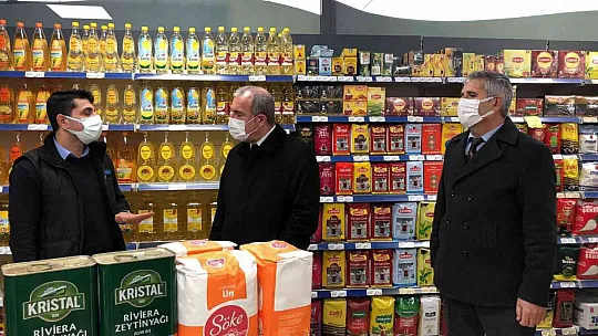 Vali Toraman'dan fahiş fiyat ve stok denetimi