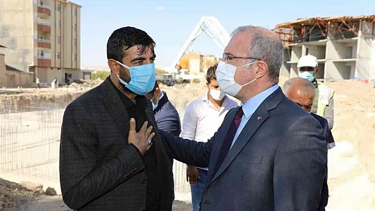 Vali Toraman, kentsel dönüşüm alanında incelemelerde bulundu