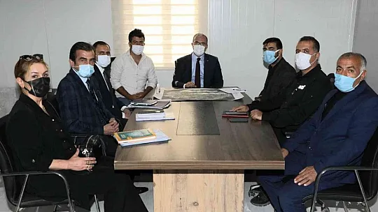 Vali Toraman, kentsel dönüşüm alanında incelemelerde bulundu
