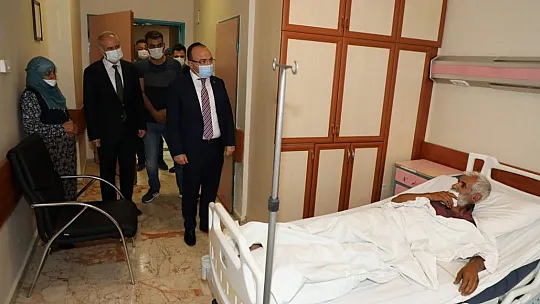 Vali Yırık'tan Dr. Öğr. Üyesi Dikici'ye ziyaret