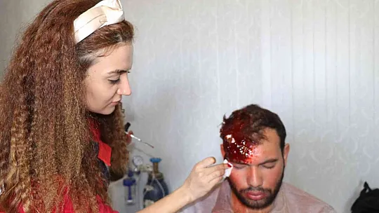 Tatbikatlarda Elazığ'ın aranan tek makyözü