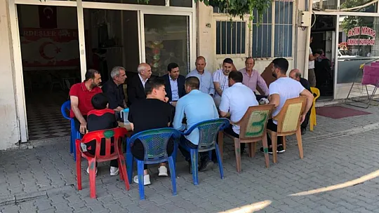 İYİ Parti İl Teşkilatı Palu'da vatandaşları dinledi