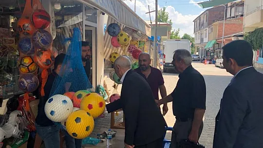 İYİ Parti İl Teşkilatı Palu'da vatandaşları dinledi