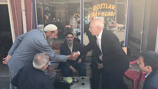İYİ Parti İl Teşkilatı Palu'da vatandaşları dinledi