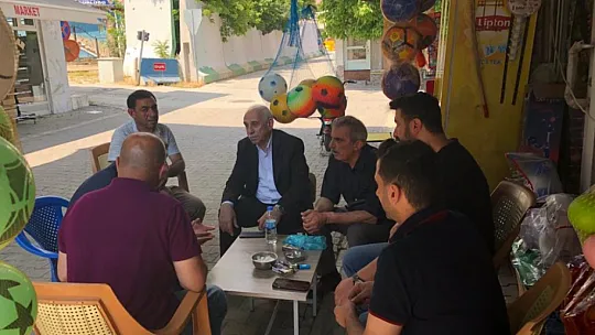 İYİ Parti İl Teşkilatı Palu'da vatandaşları dinledi