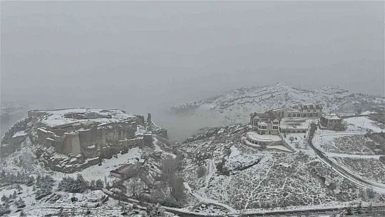 Harput beyaza büründü