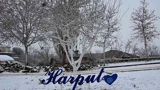 Harput beyaza büründü
