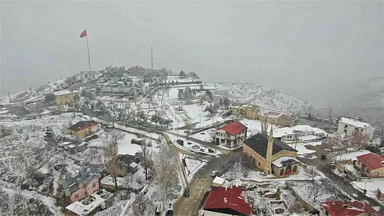 Harput beyaza büründü