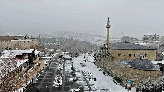 Harput beyaza büründü