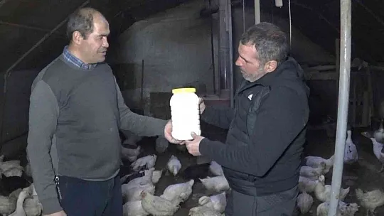 Yolda bularak 'Mamoş' ismini verdiği kazı sahibine teslim etti