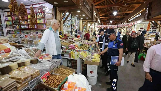 Elazığ zabıtası bayram öncesi denetimleri artırdı