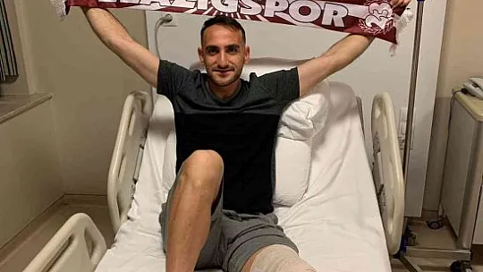 Elazığspor'lu Zeki Korkmaz ameliyat oldu