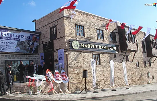 Elazığ Basın Müzesi, yoğun katılımla hizmete girdi