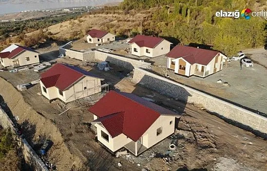 Köylerde de çelikten planlanan evler yükselmeye başladı