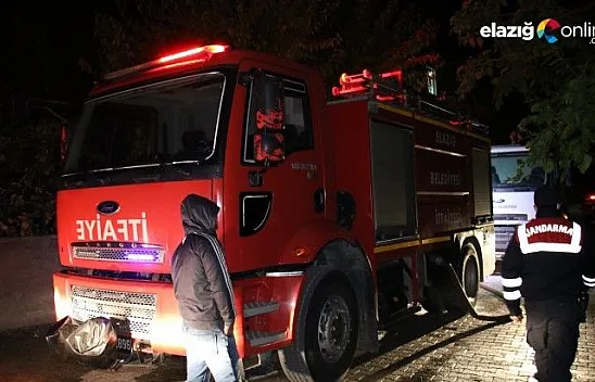 2 katlı bir binanın çatısında yangın çıktı