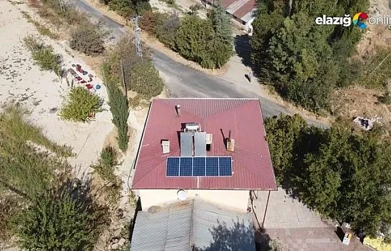 2 köyde çatılara kuruldu, artık kendi elektriklerini üretecekler