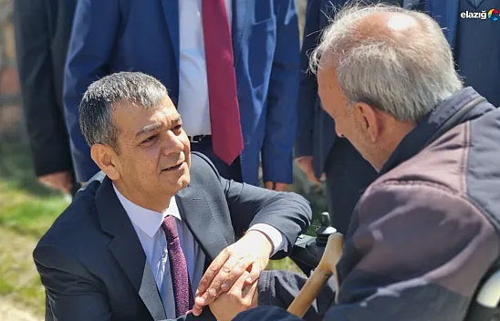 AK Partili aday Prof. Dr. Erol Keleş'ten baba ocağı Sivrice'ye ziyaret