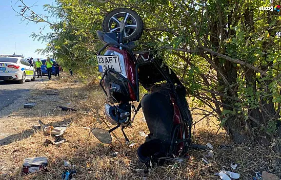 Elazığ'da Trafik Canavarı Yine Can Aldı: Elektrikli Motosiklet Sürücüsü Öldü!