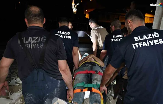 Asansör boşluğuna düşen şahıs yaralandı!