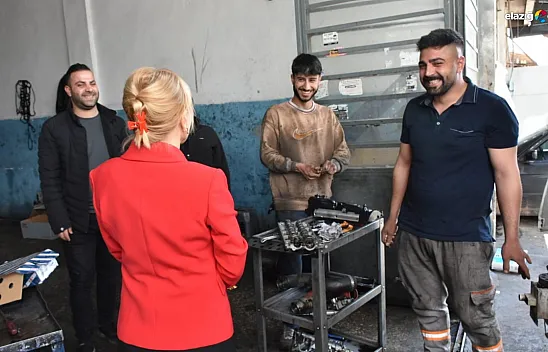 Elazığ sanayi esnafından ablaya tam destek!