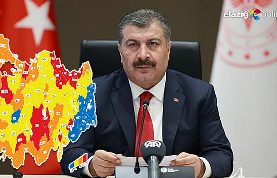 Bakan Koca, risk haritasını paylaştı! Hangi iller kademeli normalleşmeye geçti?