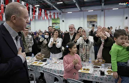 Cumhurbaşkanı Erdoğan'dan iftar sonrası açıklama!