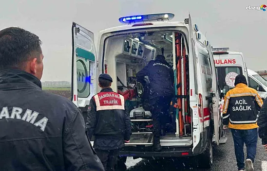 Diyarbakır-Elazığ yolunda feci kaza! 3 ölü