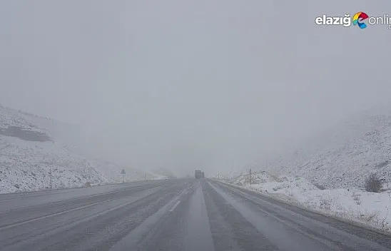 Doğu Anadolu'da sisten görüş mesafesi 10 metreye düştü