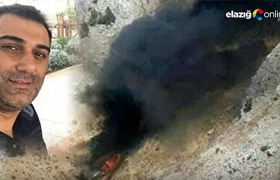 Düşen uçağın pilotunun Elazığlı olduğu öğrenildi