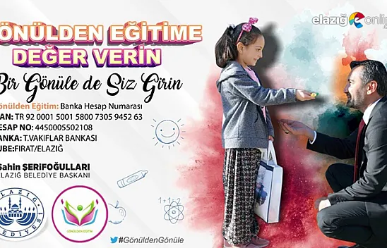 Eğitime desteğin fitilini Başkan Şerifoğulları ateşledi