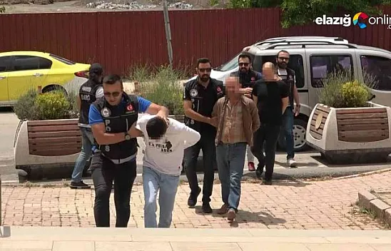 Elazığ'da uyuşturucu tacirlerine operasyon: 3 gözaltı