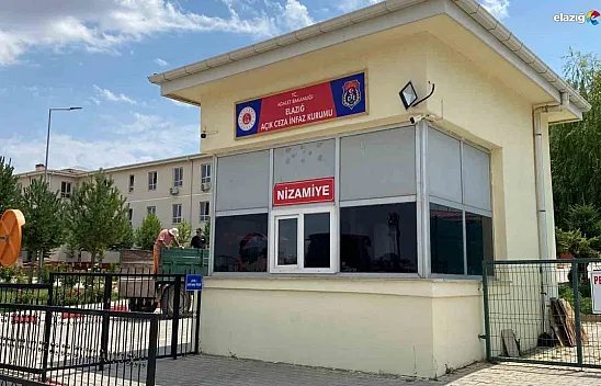 Elazığ Açık Cezaevinde şok olay!