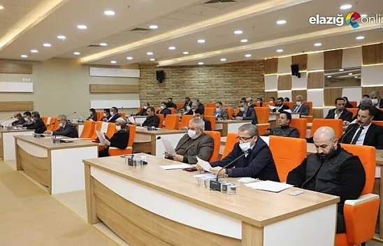 Elazığ Belediye Meclisi Ocak ayı toplantıları sürüyor