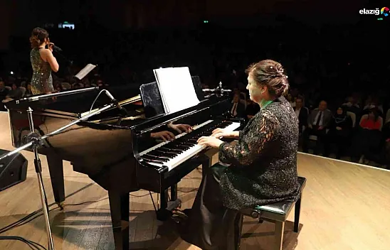 Elazığ'da 'Piyano eşliğinde eserler' konseri düzenlendi