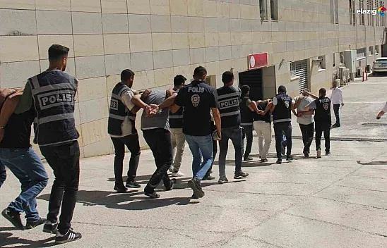 14 şüpheliden 5'i tutuklandı!
