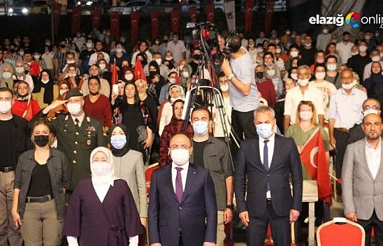 15 Temmuz Elazığ'da törenle kutlandı