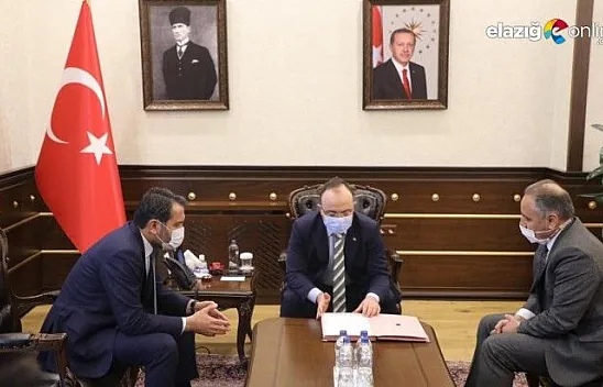 Elazığ'da 16 derslikli okul için protokol imzalandı