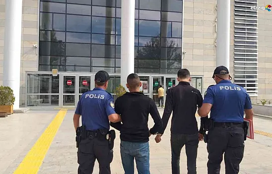 Elazığ'da 38 adet suç kaydı bulunan 2 şüpheli yakalandı